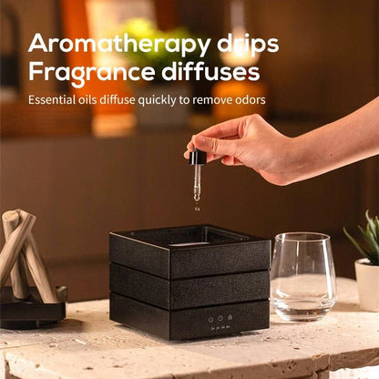 Colorful Flame Atmosphere Diffuser & Light