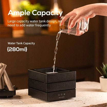 Colorful Flame Atmosphere Diffuser & Light